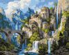 Painting by numbers - Palace on top ©art_selena_ua