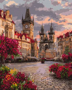 Картина за номерами - Велич Праги ©art_selena_ua