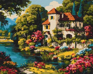 Картина за номерами - Барвистий пейзаж ©art_selena_ua