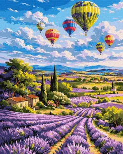 Картина за номерами - Пурпурові мрії ©art_selena_ua