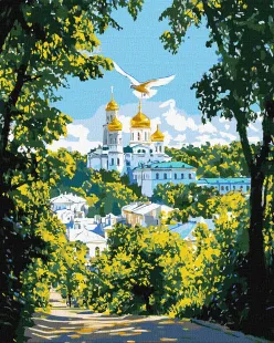 Картина за номерами - Собор духовності ©art_selena_ua