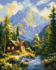 Painting by numbers - Peace Among Peaks ©art_selena_ua