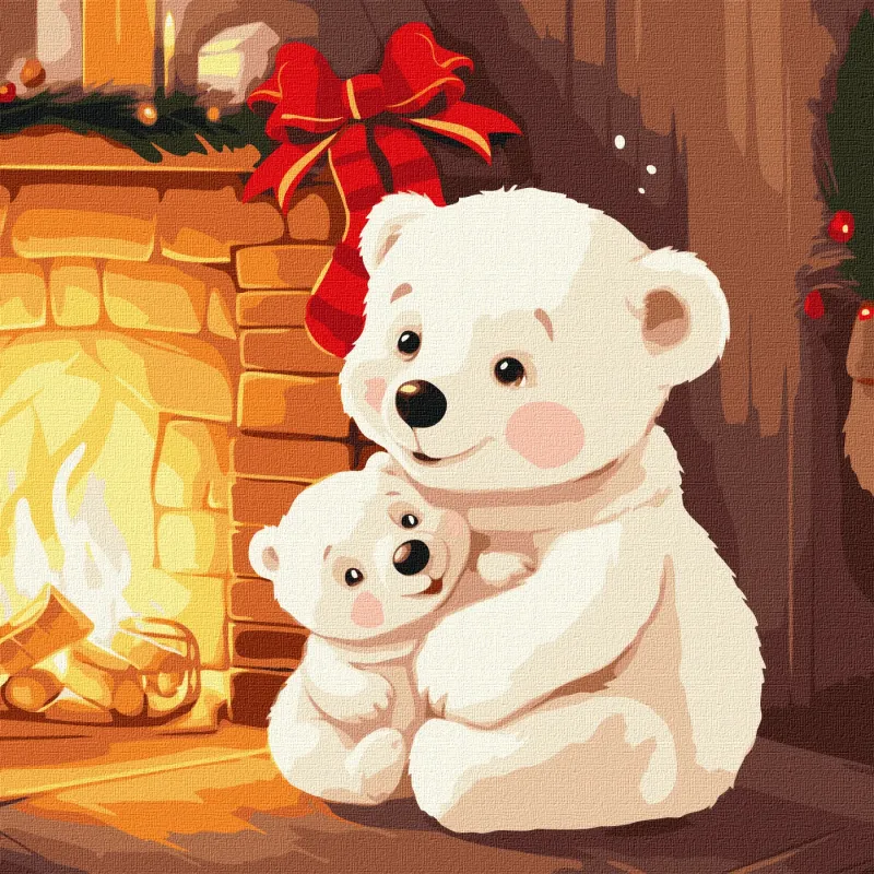 Картина за номерами - Домашнє тепло ©art_selena_ua