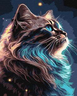 Painting by numbers - The magic of space ©art_selena_ua