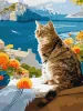 Painting by numbers - A dreamy kitten ©art_selena_ua
