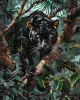 Painting by numbers - A graceful panther with metallic paints ©art_selena_ua