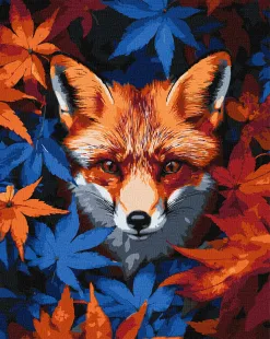 Painting by numbers - Autumn fox ©art_selena_ua