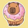 Painting by numbers - Sweet capybara ©art_selena_ua
