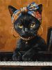 Картина по номерам - Необычная кошка ©art_selena_ua