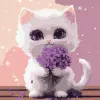 Картина по номерам - Солнечный мурлыка ©art_selena_ua