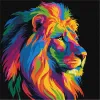 Painting by numbers - Bright lion ©art_selena_ua