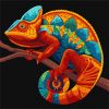 Painting by numbers - Dark chameleon ©art_selena_ua