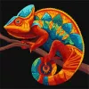 Painting by numbers - Dark chameleon ©art_selena_ua