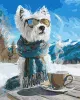 Картина за номерами - Зимова перерва ©art_selena_ua