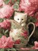 Painting by numbers - Kitten and porcelain ©art_selena_ua