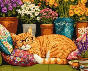 Painting by numbers - Wisdom and rest ©art_selena_ua