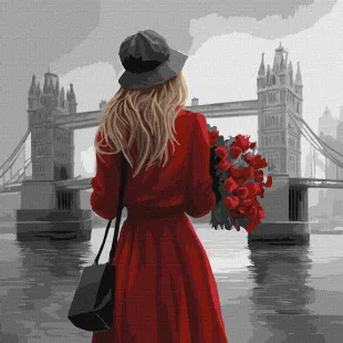Картина по номерам - Туманный Лондон ©art_selena_ua
