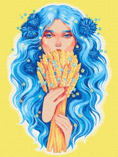 Картина по номерам - Золото Украины ©lesya_nedzelska_art