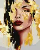 Painting by numbers - Unearthly beauty with extra metallic paints ©art_selena_ua