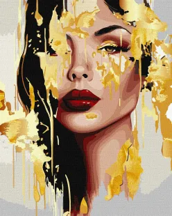 Картина за номерами - Неземна краса з фарбами металік extra ©art_selena_ua