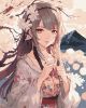Painting by numbers - Cherry blossom flowers ©art_selena_ua