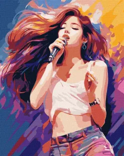 Картина по номерам - Волшебный голос ©art_selena_ua