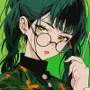 Painting by numbers - The magic of green eyes ©art_selena_ua