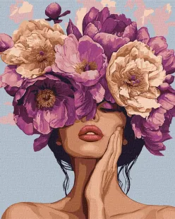 Картина за номерами - Квіткова мелодія ©victoria_art___
