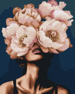 Картина по номерам - Загадка пионов ©victoria_art___