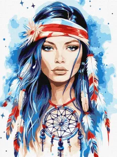 Painting by numbers - Amulet ©art_selena_ua