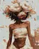 Картина по номерам - Цветочная шляпка ©victoria_art___