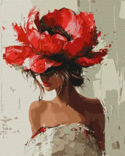 Картина за номерами - Вишуканий бутон ©victoria_art___