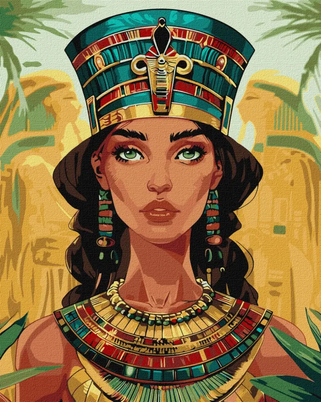 Painting by numbers - Egyptian princess ©art_selena_ua