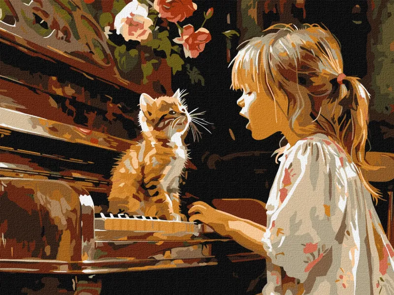 Painting by numbers - Singing Duet ©art_selena_ua