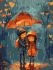 Painting by numbers - Under the umbrella ©art_selena_ua