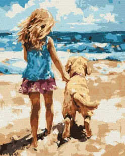 Painting by numbers - Always together ©art.solomiia