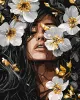 Painting by numbers - The petal music with extra metallic paints ©victoria_art