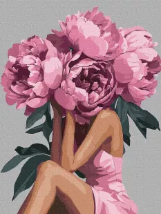 Картина за номерами - Мрійливість з фарбами металік extra ©victoria_art___