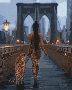 Картина по номерам - Хищные девушки ©art_selena_ua