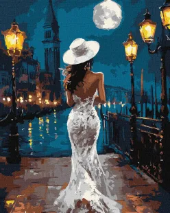 Картина по номерам - У причала ©art_selena_ua