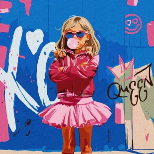 Painting by numbers - Million Dollar Baby ©Mariia Kotiuzhynska
