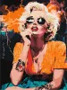 Painting by numbers - Monroe in Hollywood ©art_selena_ua