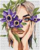 Картина по номерам - Красочная поэзия: Клематис ©art_selena_ua