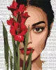 Painting by numbers - Colorful Poetry: Red gladioli ©art_selena_ua