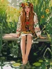Painting by numbers - Eyes that wait ©art_selena_ua