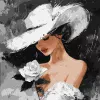 Painting by numbers - White rose ©art_selena_ua