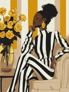 Painting by numbers - Graceful lines ©art_selena_ua