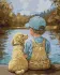 Painting by numbers - True friends ©art_selena_ua