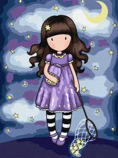 Картина за номерами - Catch A Falling Star Santoro Gorjuss Collection