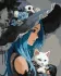 Painting by numbers - Girl with a White Cat ©art_selena_ua